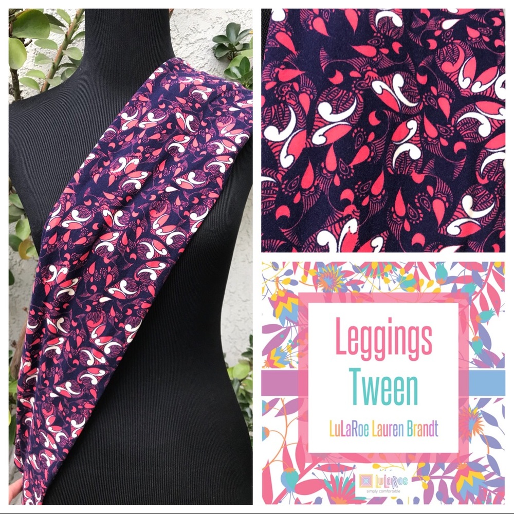 NWT! LuLaRoe Tween Leggings, Sizes 0-00 Kids 14-16